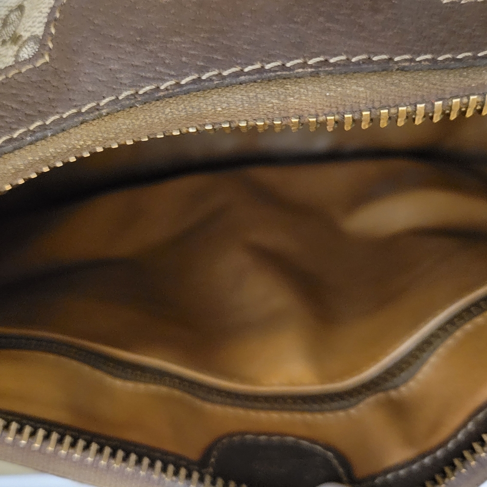 Gucci Tan Supreme Coated Canvas Ophidia Boston Handbag - Picture 10 of 16